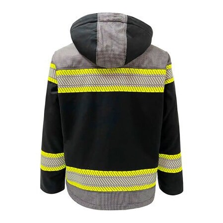 Gss Safety GSS Safety NON-ANSI Night Glow Sherpa Line Heavy Weight Sierra Jacket-4XL 8517-4XL